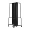 National Public Seating NPS Room Divider, 6' Height, 5 Sections, Black RDB6-5PT10 - alternate 5